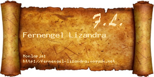 Fernengel Lizandra névjegykártya